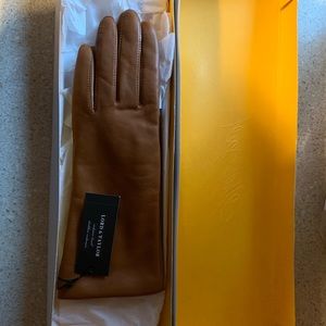 Lord and Taylor cashmere leather gloves